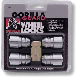 Gorilla Automotive 61641 Acorn Gorilla Guard Locks (14 mm x 1,50 tr?dst?rrelse) - S?t p? 4