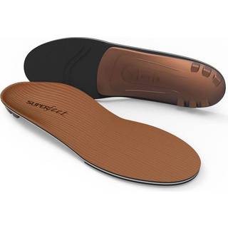 Superfeet kobber - d?mpning af hukommelsesskumbue underst?tter inders?l - 5,5-7 m?nd / 6,5-8 kvinder