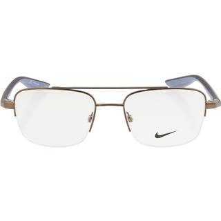 Nike Unisex NIKE 8151 050 Optiske stel Metal Grå Firkantet
