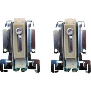 Prime-Line N 6551 Panel Garderobsdörre Guide passar Acme-dörrar vänster och höger i paketet (1 uppsättning)