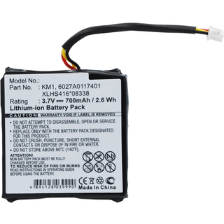 Batteri til TomTom 6027A0117401 etc. batteri