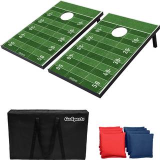 Gosports Classic Cornhole Set - Inkluderar 8 bönväskor Travel Case and Game Rules (Choice of Style)