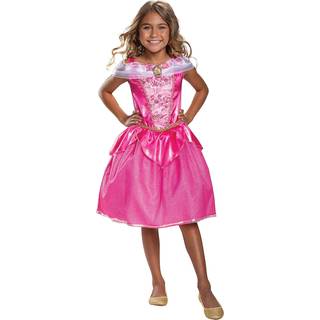 Morris kostumer DG66598M Toddler Classic Disney Aurora Costume Størrelse 3T-4T