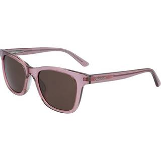 Calvin Klein Unisex CK20501S 535 Solbriller Acetat Rosa Brun Firkantet