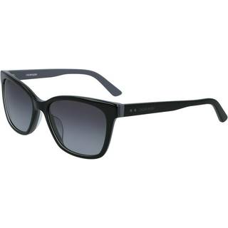 Calvin Klein Kvinde CK19503S 032 Solbriller Acetat Sort Grå Firkantet Skygge