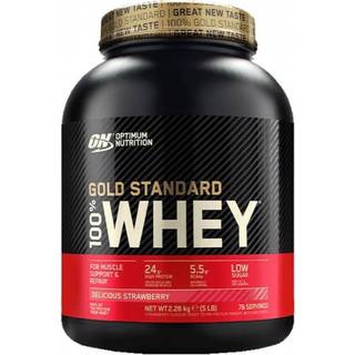 100% Whey Gold Standard, Jordbær, 2273 g