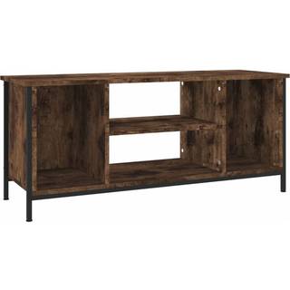 tv-bord 102x35x45 cm konstrueret træ røget egetræsfarve