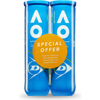 Dunlop Australian Open - 2 x 4-pak Tennisbolde
