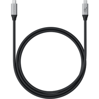 Satechi St-yu4120m Usb-kabel 1,2 M Usb4 Gen 2x2 Usb C Sort 1.2m. Usb C Usb C Sort