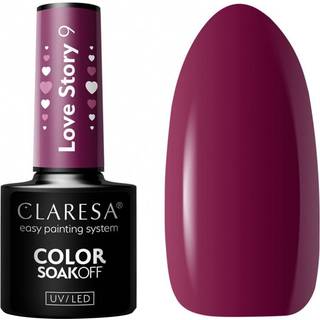 Claresa SoakOff UV/LED Color Love Story Gel neglelak Skygge 9 5 g - 5 g