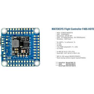 Mateksys F405-HDTE Flight Controller