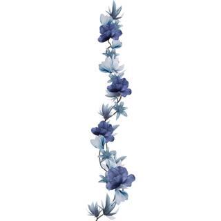 Grå blomster guirlande