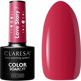 Claresa SoakOff UV/LED Color Love Story Gel neglelak Skygge 7 5 g - 5 g