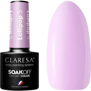 Claresa SoakOff UV/LED Color Lollipop Gel neglelak Skygge 5 g - 5 g