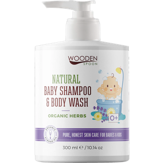 WoodenSpoon Natural Shampoo og brusegel til børn Med lavendelduft 300 ml - 300 ml