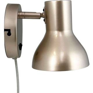 Dyberg Larsen Bob væglampe med metalfinish, beige