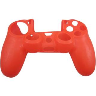 Silikonegreb til controller, Playstation 4 (rød)