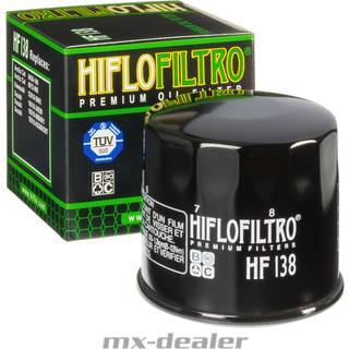 HF-138 HiFlo Oliefilter motorcykel mc roadracer