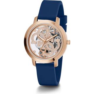 Guess GW0452L1 Quattro Clear Rosa guldfarvet/Gummi Ø36 mm