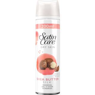 Gillette Barbergel Satin Care Shea Butter 200 ml.