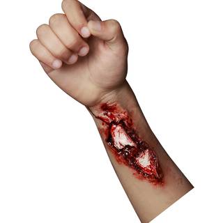 Gebrochener Arm FX Latexwunde