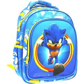 Sonic The Hedgehog Skoletaske - rygsæk