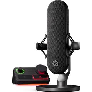 SteelSeries Alias Pro XLR Mikrofon + Stream Mixer (sort)