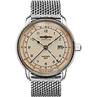 Zeppelin 7668M-5 Los Angeles LZ126 Automatik GMT Herrenuhr 43mm 5ATM