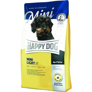 Happy Dog Supreme Mini Light 4kg, lav fedt, til hunde 0-10kg