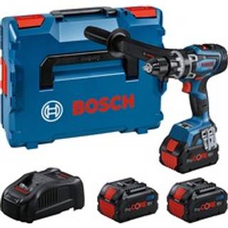 Bosch 18v slagboremaskine gsb 18v-150 c 3x8ah batterier l-boxx un3481