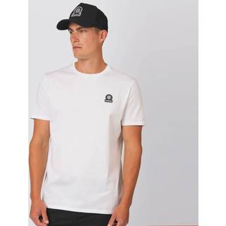 Sandbanks Badge Logo T Shirt White