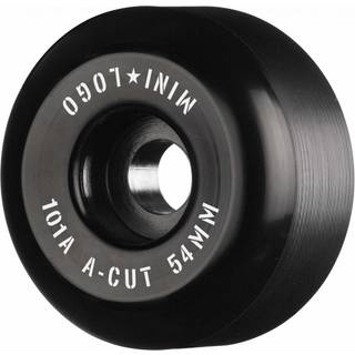 Mini Logo Skateboard Hjul A-cut 54mm 101A Black 4-pak