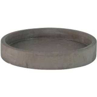 Dekorationsbakke Beton Grå