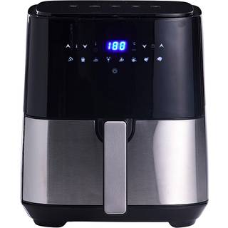 Digital airfryer stål 5 liter 1450 watt