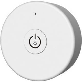 LEDlife rWave rund mini fjernbetjening - 1 zone, inkl. magnetholder