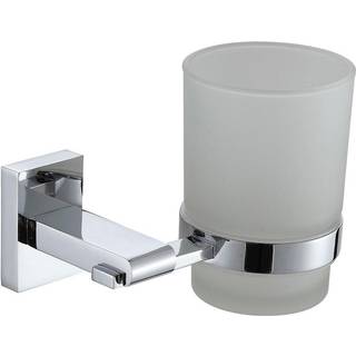 Showerdrape Showerdrape Silver Unity Wall Mounted Toothbrush Holder
