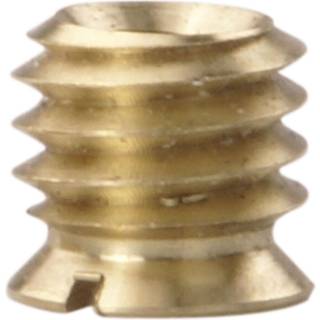 B.I.G. Thread adapter brass 1/4 to 3/8 9mm