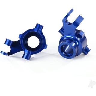 Steering Blocks Alu Blue (Pair) Maxx