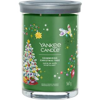 Yankee Candle Rumdufte Tumbler Shimmering Christmas Tree 567 g (398,00 kr / 1 kg) - 567 g