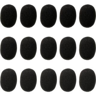 EBOOT 15 PAKK MINI ST?RRELSE LAPEL HEADET FOAM MICROPHON