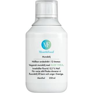 Mundskyl mod Dårlig Ånde MOUTHFOOD 0.2 % Fluor 500 ml