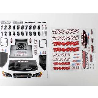 Traxxas 7013X Decal sheets, 1/16 Slash 4WD team truck