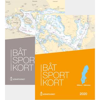 Bådsportkortspakke Sjöfartsverket - Stockholm centralt (Stockholms mellemskærgård + Mälaren - Hjälmaren)