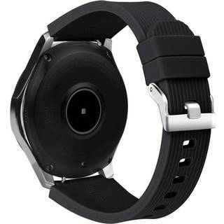 Armbånd Samsung Galaxy Watch 46 mm silikone sort L