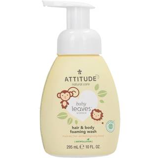 Attitude Baby Leaves Pear Nectar Vaskeskum 2-i-1 til børn 295 ml - 295 ml