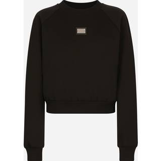 Dolce&Gabbana Re-Edition embellished sweatshirt - black - XL+