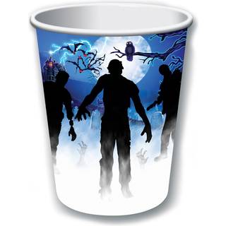 Zombie Party Pappbecher Set 8 Stück