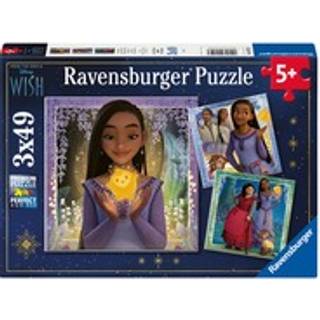 Ravensburger Disney Wish puslespil 3x49 brikker - Asha