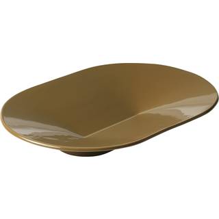 Muuto Mere skål 52x36 cm Brown Green