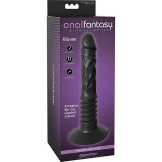Analfantasy Ass Fucker - Genopladelig anal vibrator (sort)